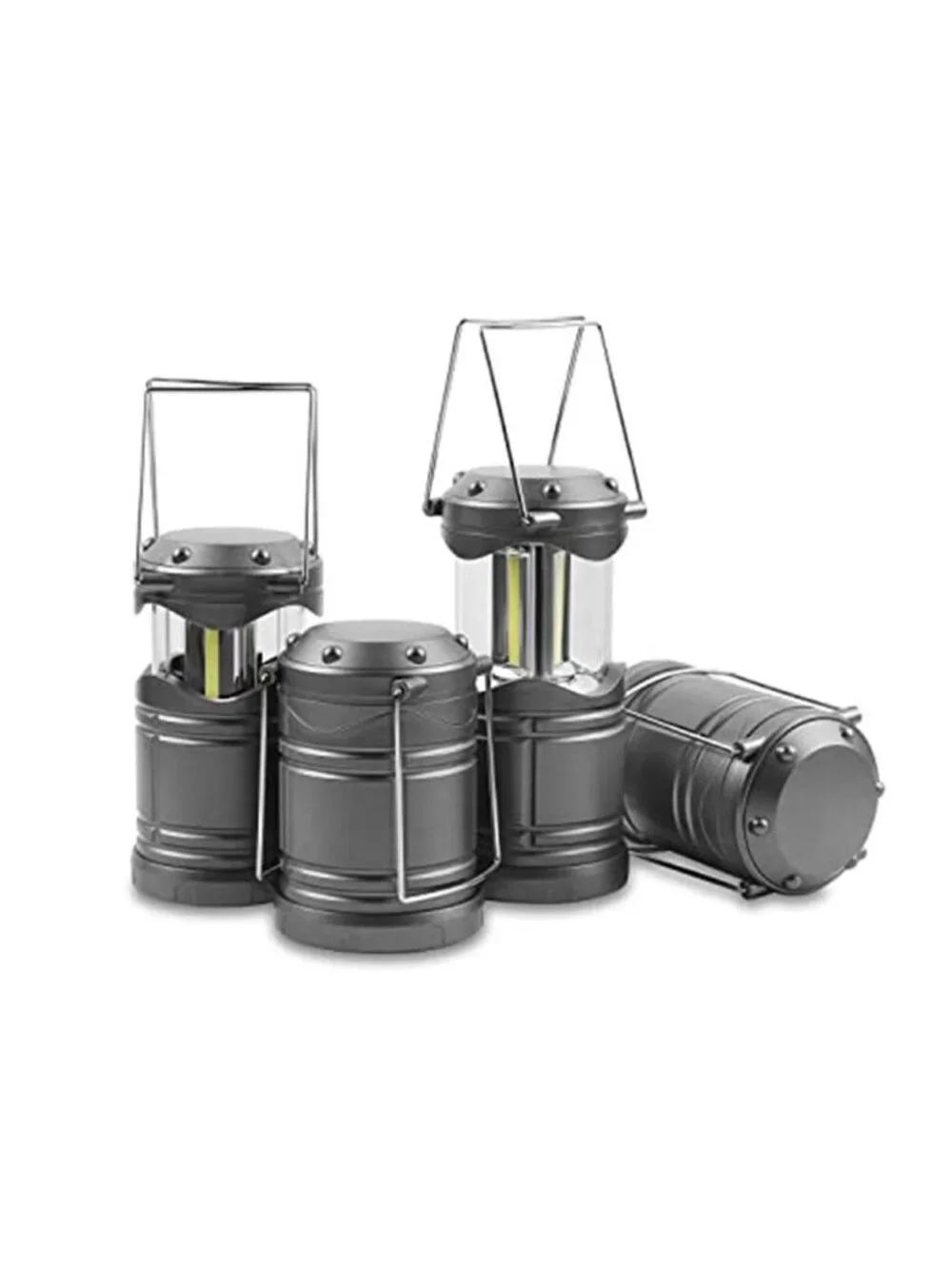 4 Pack LED Camp Battery Powered Flashlight for Power